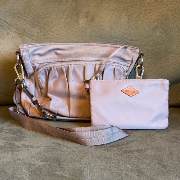 MZ Wallace Shoulder Bag - Dusty Rose/Mauve - Picture 4 of 8